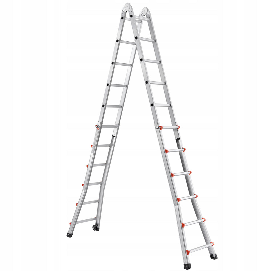 DRABINA TELESKOPOWA VEVOR A FRAME 20.5FT KOMPAKTOWA MOCNA ALUMINIOWA 330LB