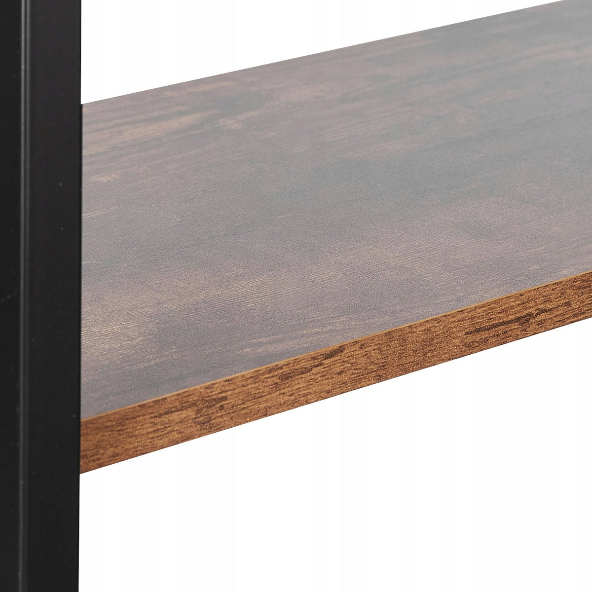 SOLIDNA PÓŁKA NAROŻNA VEVOR 6-POZIOMOWA Z DRZWIAMI METAL I MDF 180 CM
