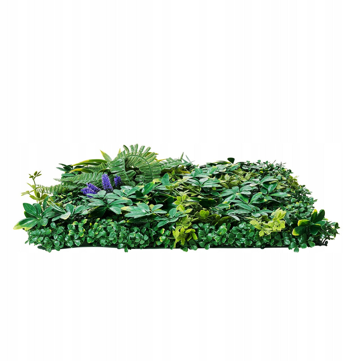 VEVOR SZTUCZNY ŻYWOPŁOT 12 SZT 500X500X50 MM 3D KOMBINACJA PREMIUM EASY