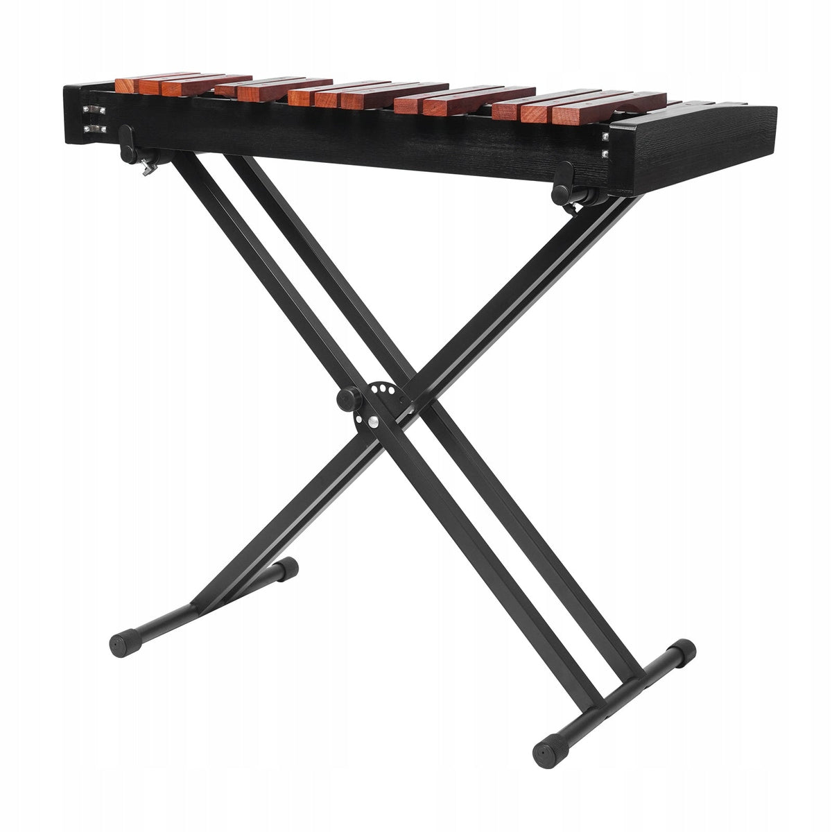 PROFESJONALNY DREWNIANY VEVOR GLOCKENSPIEL 32 NUTY Z REGULOWANYM STOJAKIEM