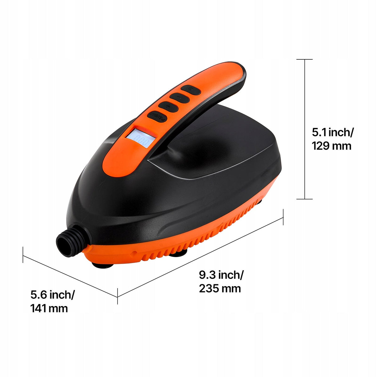 ELEKTRYCZNA POMPKA DO DESEK SUP VEVOR 20 PSI 70 L MIN NAJLEPSZA NA KEMPING