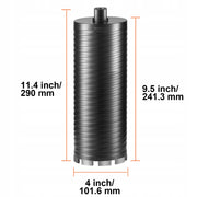 WIERTŁO RDZENIOWE VEVOR DIAMENTOWE 101 6 MM NA MOKRO I NA SUCHO ZESTAW