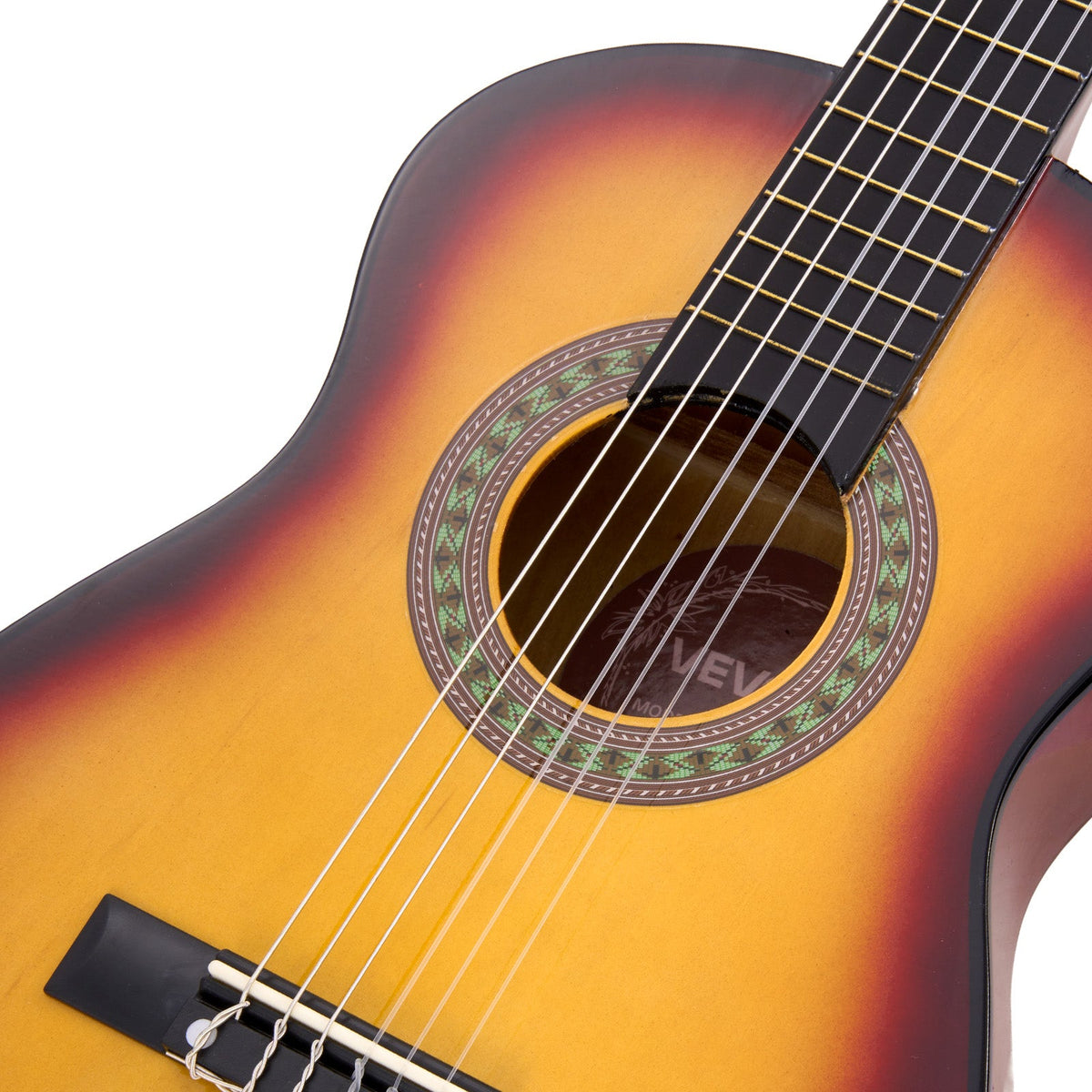 VEVOR GITARA KONCERTOWA 30 CALI 780MM DREWNIANY ZESTAW STARTOWY NAJLEPSZY