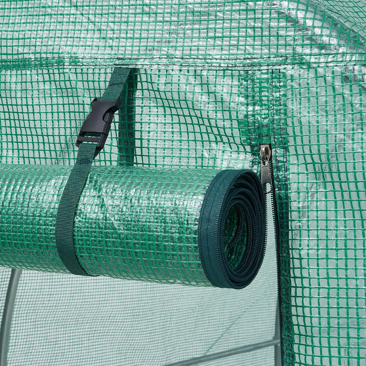 SZKLARNIA TUNELOWA VEVOR 6 8X2 8X2M SOLIDNA OCYNKOWANA RAMA DUŻA PRZESTRZEŃ