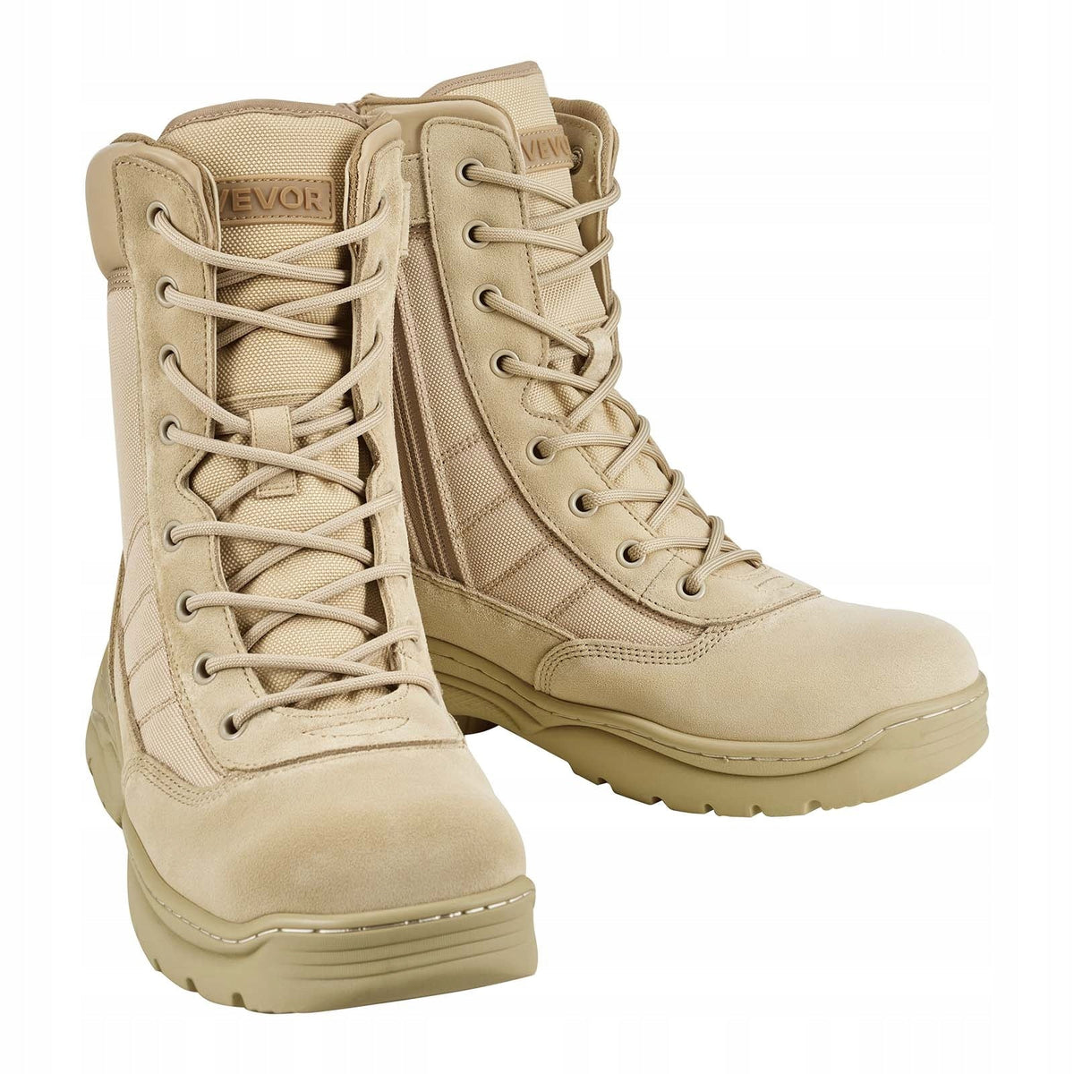 BUTY ROBOCZE VEVOR 203 MM ODDYCHAJĄCE BOJOWE TREKKINGOWE MOCNE