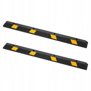 VEVOR STOPERY PARKINGOWE 2 SZT 184X16X11 CM GUMA ODBLASKOWE MOCNE