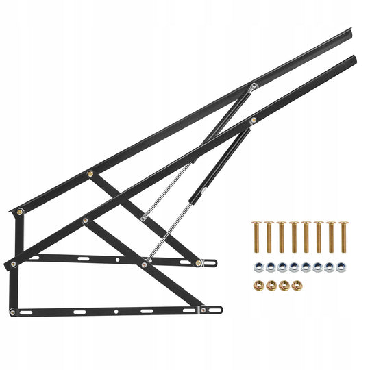 PODNOŚNIK ŁÓŻKA VEVOR 59X71 CALI UDŹWIG 70KG SOLIDNY MECHANIZM GAZOWY