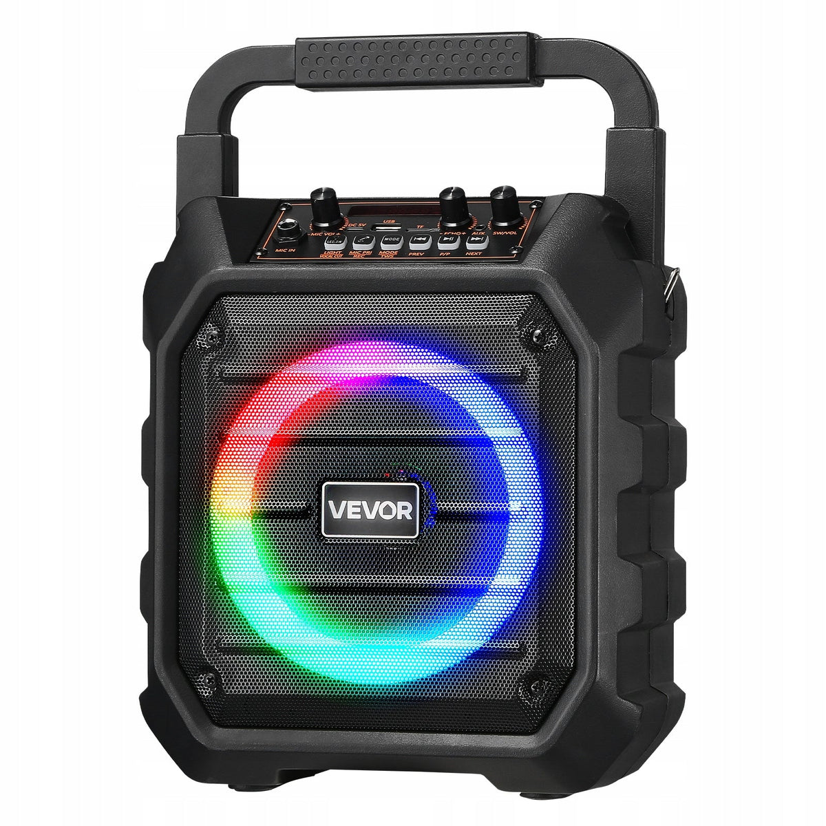 PROFESJONALNY GŁOŚNIK PRZENOŚNY BLUETOOTH VEVOR 20W 6.5 CALA