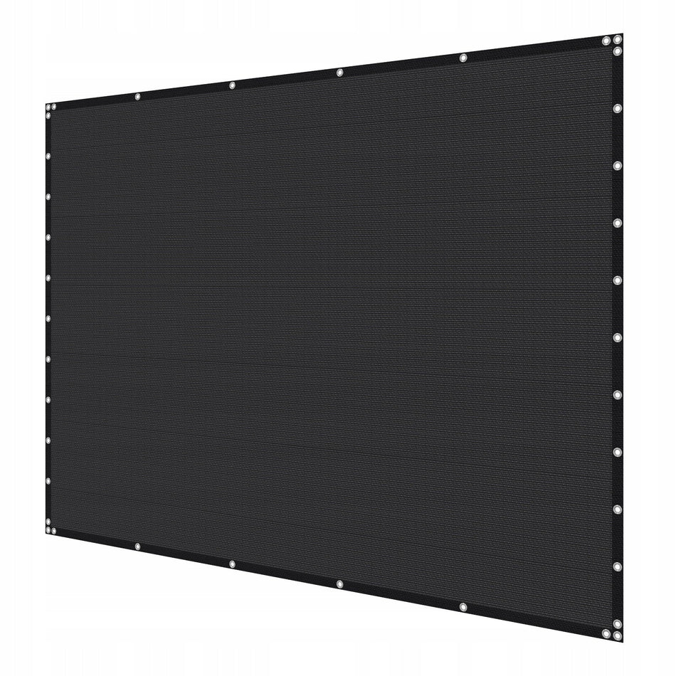 ŻAGIEL PRZECIWSŁONECZNY VEVOR 90 HDPE 305X305 CM MOCNY SOLIDNY CZARNY