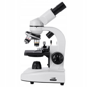PROFESJONALNY MIKROSKOP BINOKULAROWY VEVOR 40-2000X ZESTAW EDUKACYJNY LED