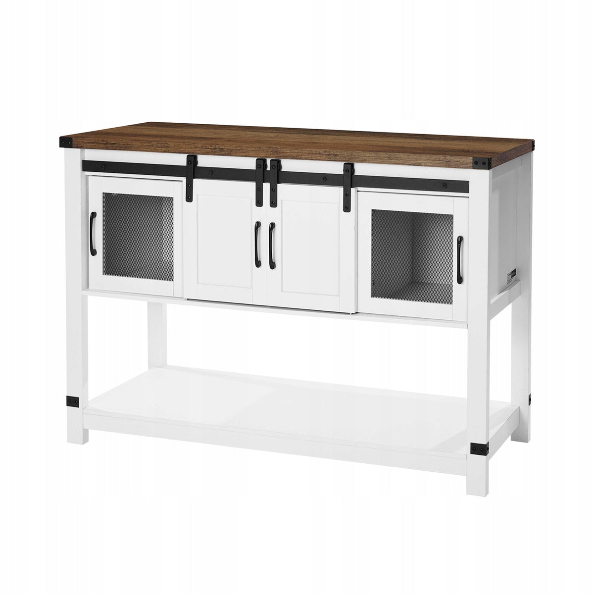 VEVOR BAREK KAWOWY FARMHOUSE 120X39.8X83 CM 4-POZIOMOWY SOLIDNY MEBEL