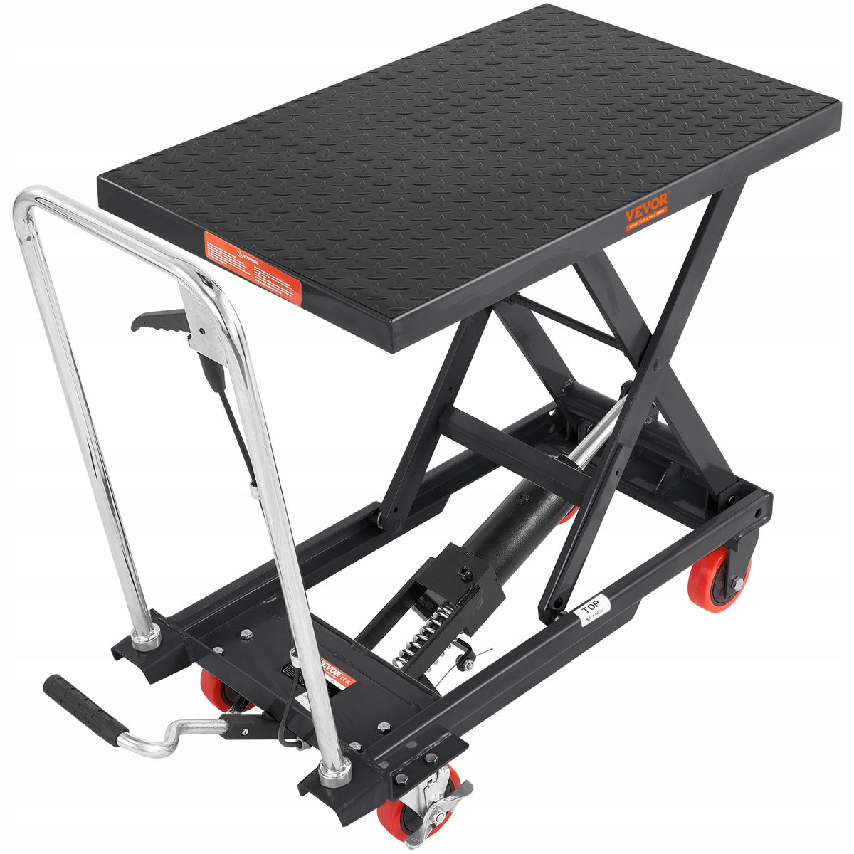 PODNOŚNIK NOŻYCOWY HYDRAULICZNY VEVOR 230KG MOCNY WÓZEK PODNOŚNIKOWY