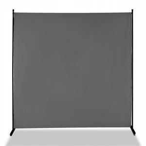 VEVOR ŚCIANA DZIAŁOWA 1 PANEL 180 CM SZARA SOLIDNA RAMA OXFORD