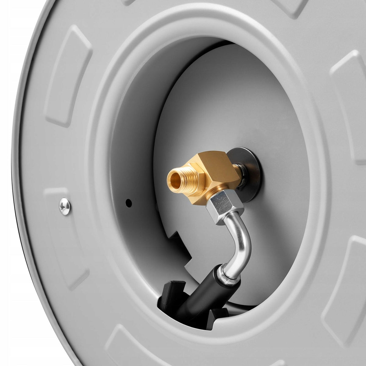 BĘBEN NA WĄŻ DO MYJKI CIŚNIENIOWEJ VEVOR 19.8M X 6.35MM STALOWY MOCNY