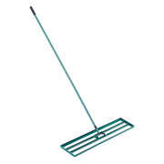 PROFESJONALNE GRABIE DO TRAWY VEVOR 1219X254 MM Z PODSTAWĄ I DŁUGĄ RĄCZKĄ