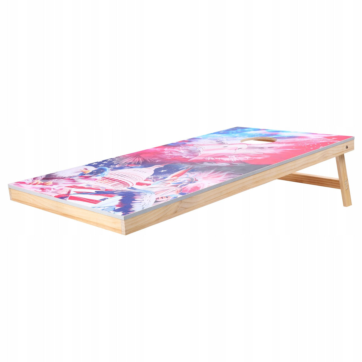 ZESTAW DO GRY W CORNHOLE VEVOR 1255X600X302 MM SOLIDNY DREWNIANY ZESTAW