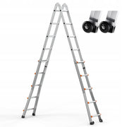 PROFESJONALNA DRABINA TELESKOPOWA VEVOR A FRAME ALUMINIOWA 6M 150KG