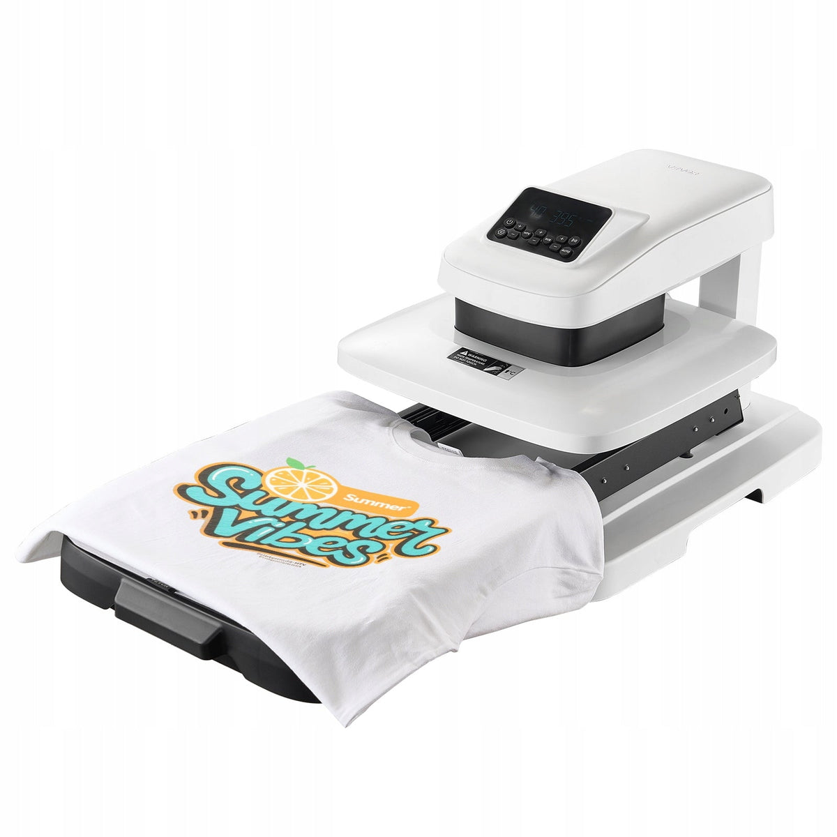 PRASA TERMOTRANSFEROWA AUTOMATYCZNA VEVOR 38X38 CM PROFESJONALNA DO