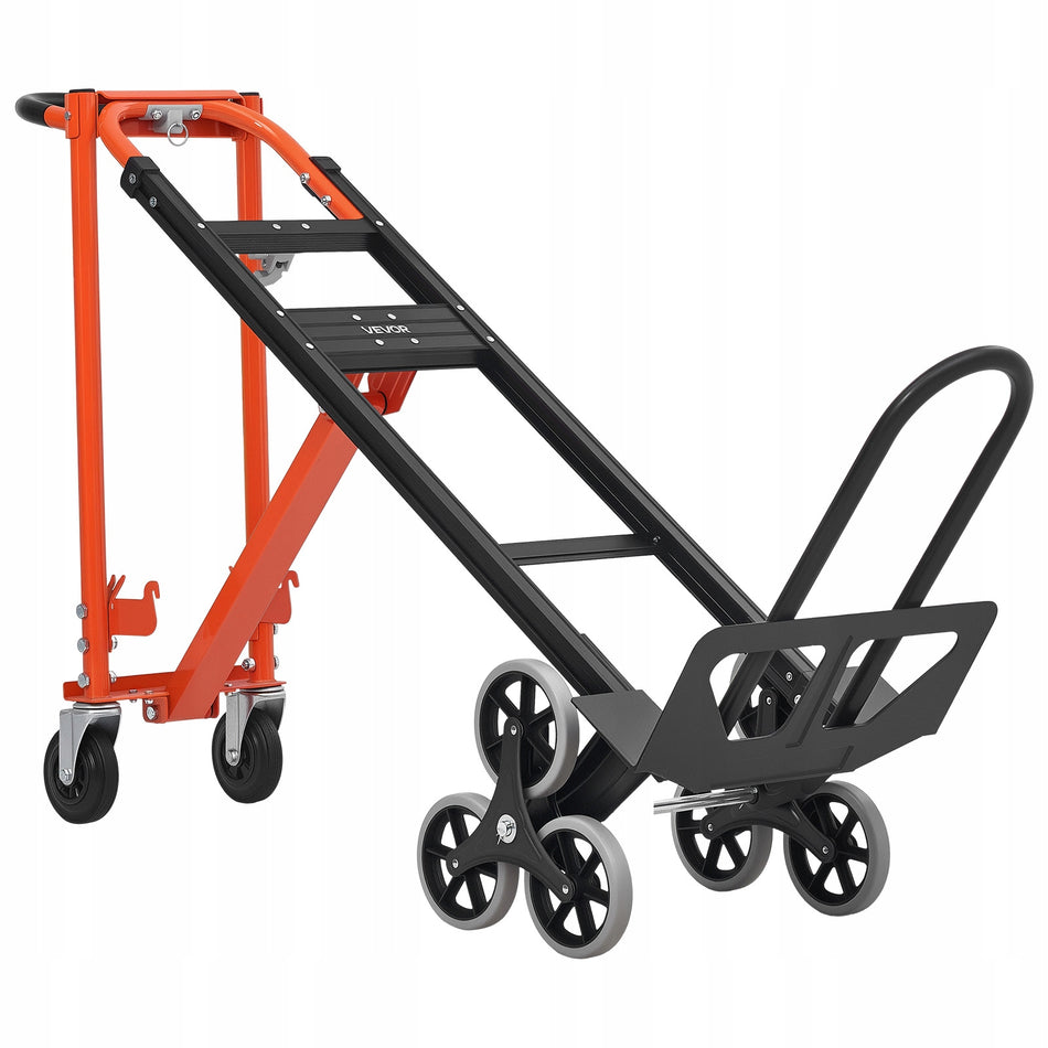 VEVOR 3 W 1 WÓZEK RĘCZNY SCHODOWY MOCNY SKŁADANY 350 KG ALUMINIUM