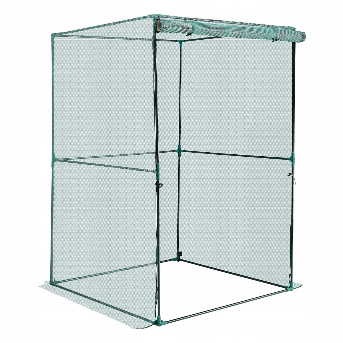 NAMIOT DO OCHRONY ROŚLIN VEVOR 1200X1200X1800 MOCNY STALOWY SIATKA