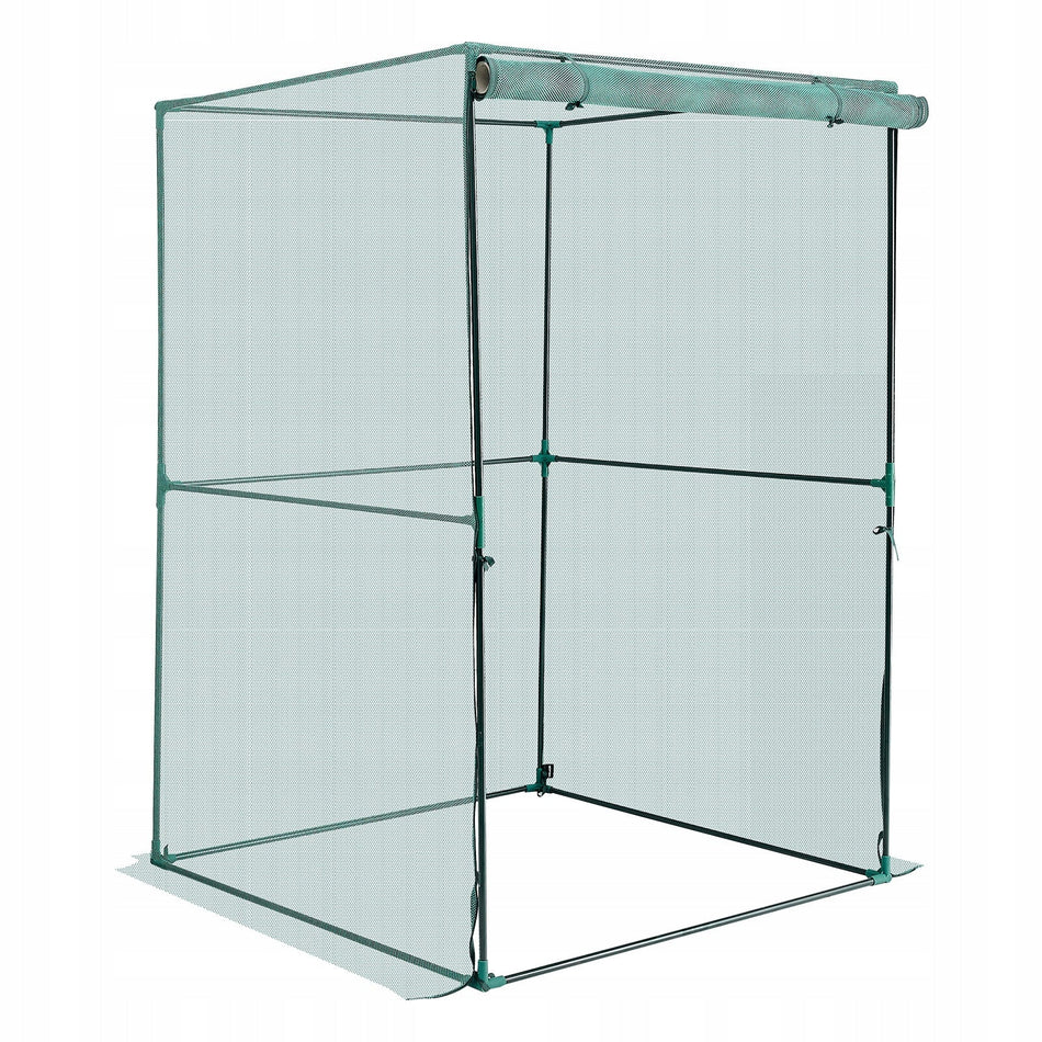 NAMIOT DO OCHRONY ROŚLIN VEVOR 1200X1200X1800 MOCNY STALOWY SIATKA