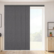 ZASŁONY ZACIEMNIAJĄCE VEVOR ROZSUWANA SZYNA 116-218 CM 4 PANELE MOCNE