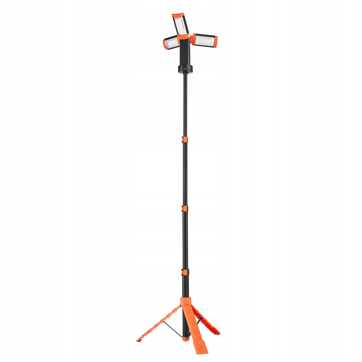 VEVOR LAMPA BUDOWLANA LED ZE STATYWEM 10AH 2200 LUMENÓW REGULOWANA