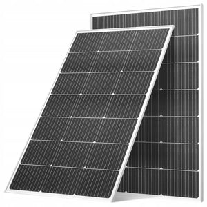 MONOKRYSTALICZNE PANELE SŁONECZNE VEVOR 2X100W 23 EFEKTYWNOŚĆ IP65 SOLIDNA