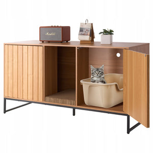 SZAFKA DLA KOTA VEVOR 1200X450X665 MM MOCNA KUWETA Z MATĄ DO DRAPANIA