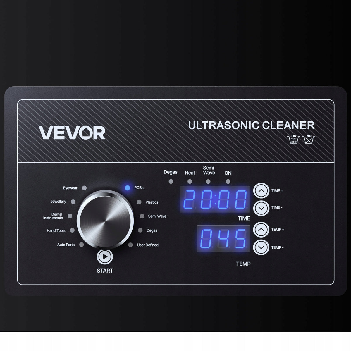 VEVOR ULTRASONIC CLEANER 30L PROFESJONALNA MYJKA ULTRADŹWIĘKOWA STAL
