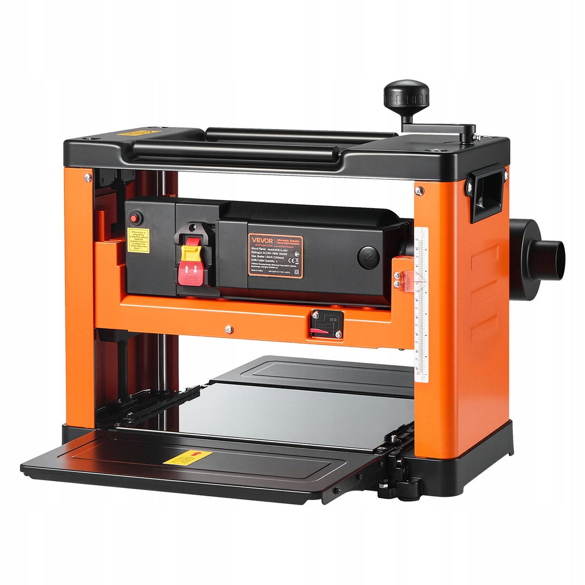 VEVOR GRUBOŚCIÓWKA 330 MM 2000W TRZY OSTRZA SOLIDNY STÓŁ ROBOCZY