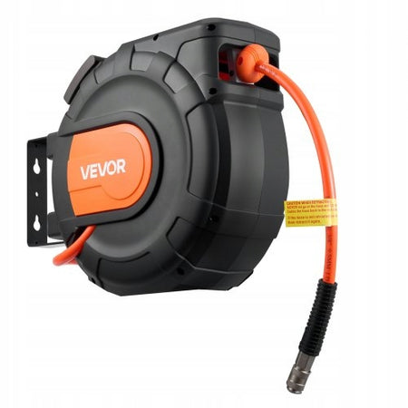 Wąż pneumatyczny na bębnie VEVOR 20 m, 9,5 mm, PVC | 4