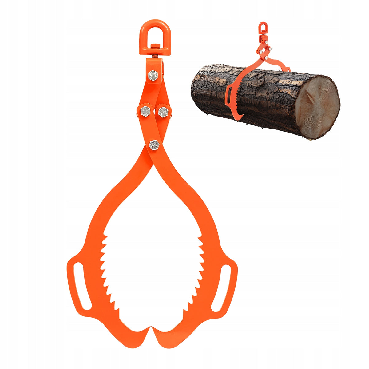 CHWYTAK LEŚNY VEVOR PROFESSIONAL 609-710 MM 2 PAZURY MOCNY SOLIDNY 1100LBS