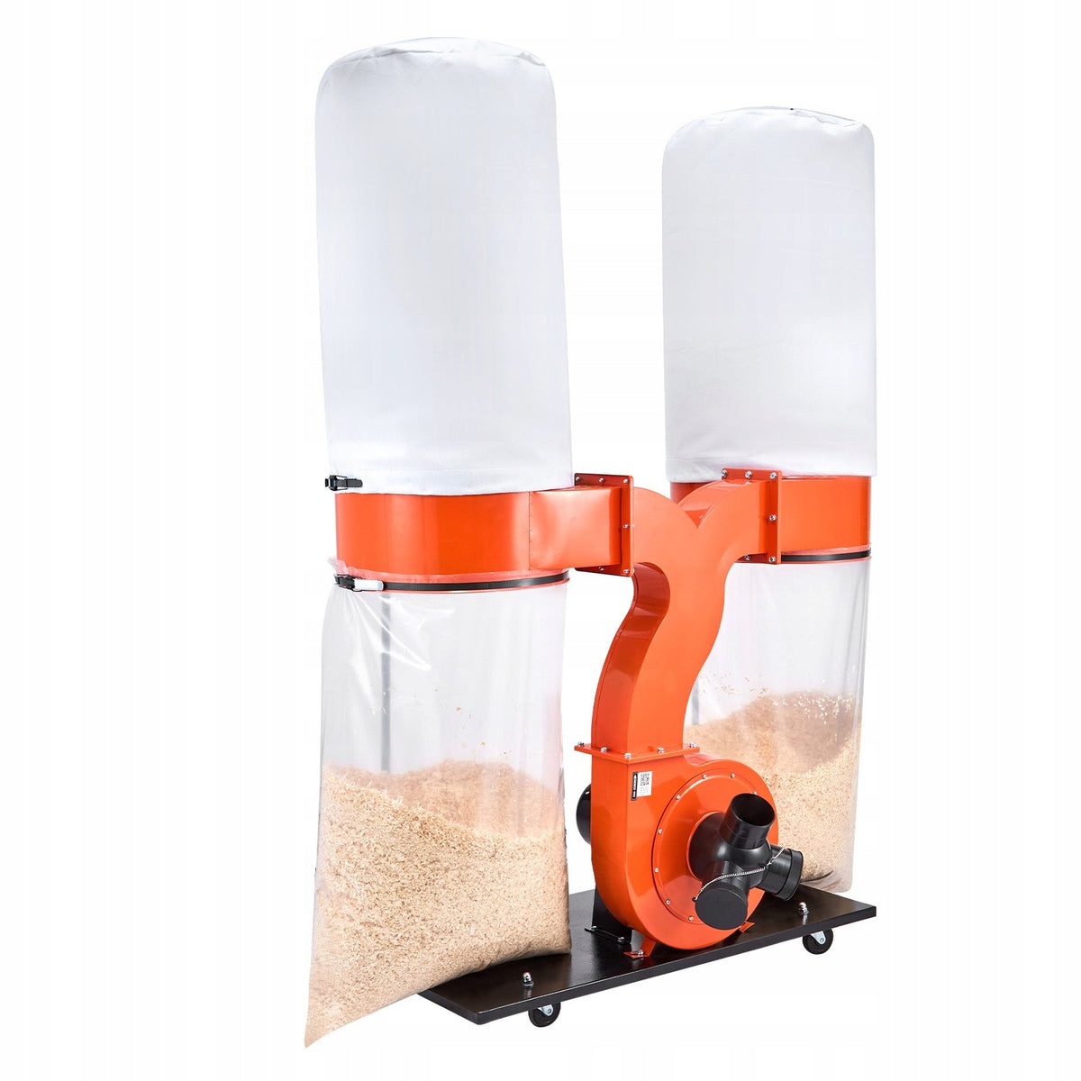 VEVOR SYSTEM ODPYLANIA 2634M3 H 3.0KM 2X159L FILTR WORKI MOCNY I MOBILNY