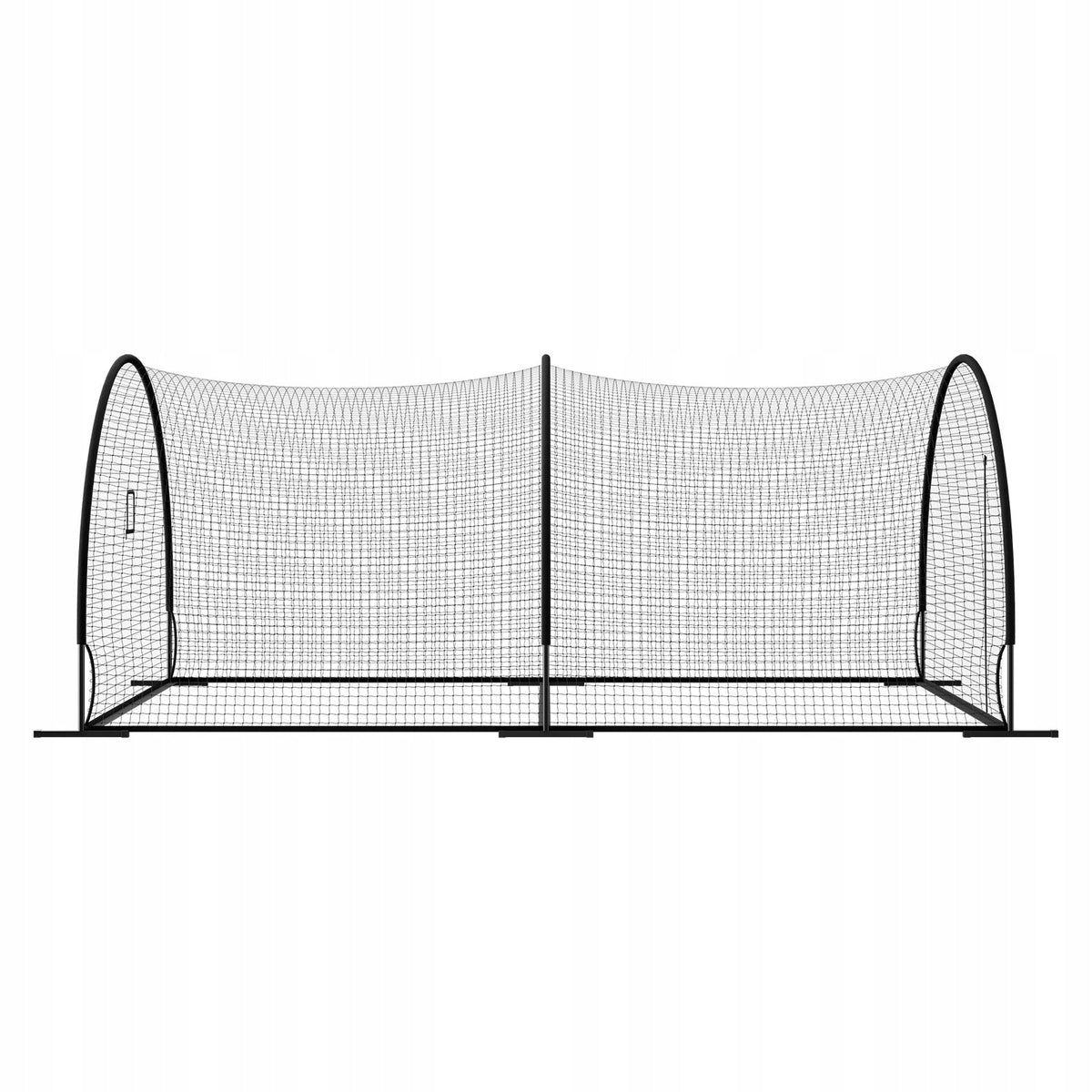 PROFESJONALNA SIATKA DO KLATKI BASEBALL VEVOR 606 X 366 X 250 CM