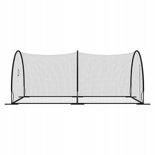 PROFESJONALNA SIATKA DO KLATKI BASEBALL VEVOR 606 X 366 X 250 CM