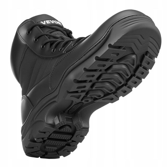 BUTY ROBOCZE VEVOR MĘSKIE BOJOWE TREKKINGOWE 152.4 MM CZARNE ULTRALEKKIE