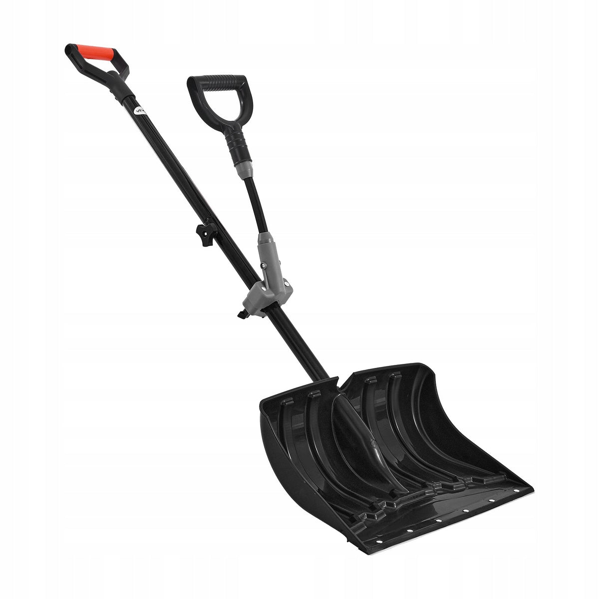 ŁOPATA DO ŚNIEGU VEVOR 455X320 MM MOCNY PLASTIK ALUMINIOWE OSTRZE D-UCHWYT