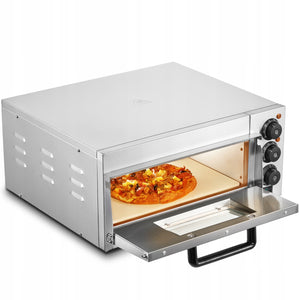 PROFESJONALNY ELEKTRYCZNY PIEC DO PIZZY VEVOR 16 CALI STAL NIERDZEWNA