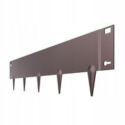 METALOWE OBRZEŻE TRAWNIKOWE VEVOR 5 SZT 990X207X1 5MM OCYNKOWANE BRĄZOWE
