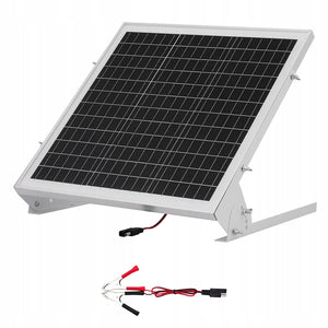 ZESTAW PANELI SŁONECZNYCH MONOKRYSTALICZNYCH VEVOR 12V 20W MPPT IP65