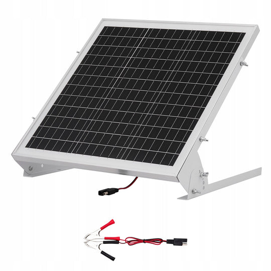 ZESTAW PANELI SŁONECZNYCH MONOKRYSTALICZNYCH VEVOR 12V 20W MPPT IP65