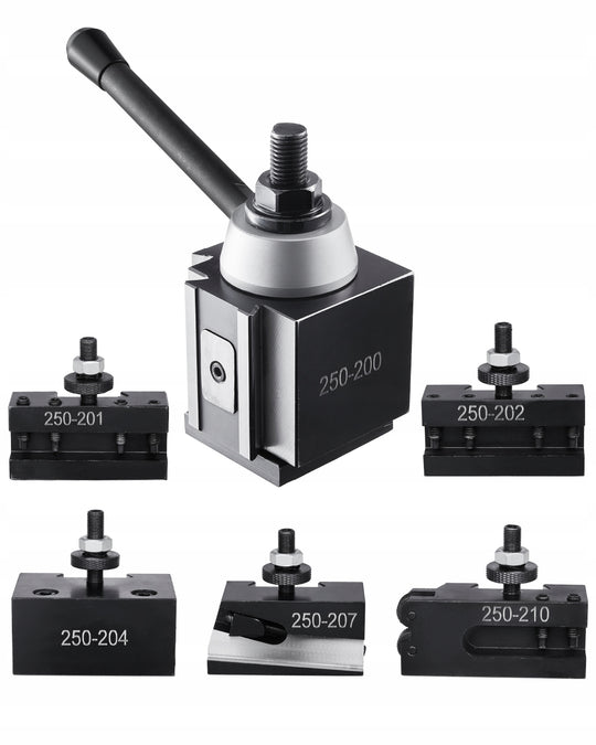 VEVOR ZESTAW UCHWYTÓW NARZĘDZIOWYCH 6 ELEMENTÓW QUICK CHANGE TOOL 10-15