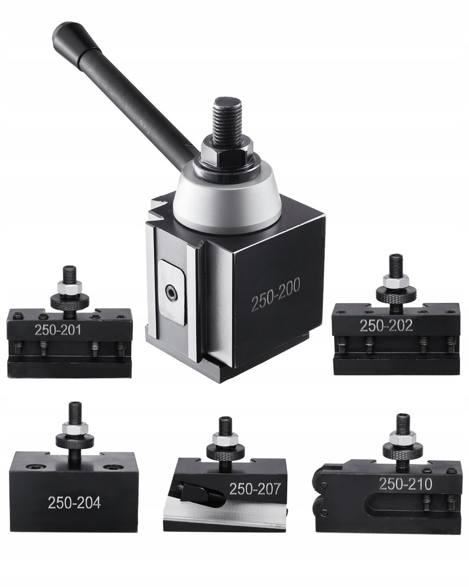 VEVOR ZESTAW UCHWYTÓW NARZĘDZIOWYCH 6 ELEMENTÓW QUICK CHANGE TOOL 10-15
