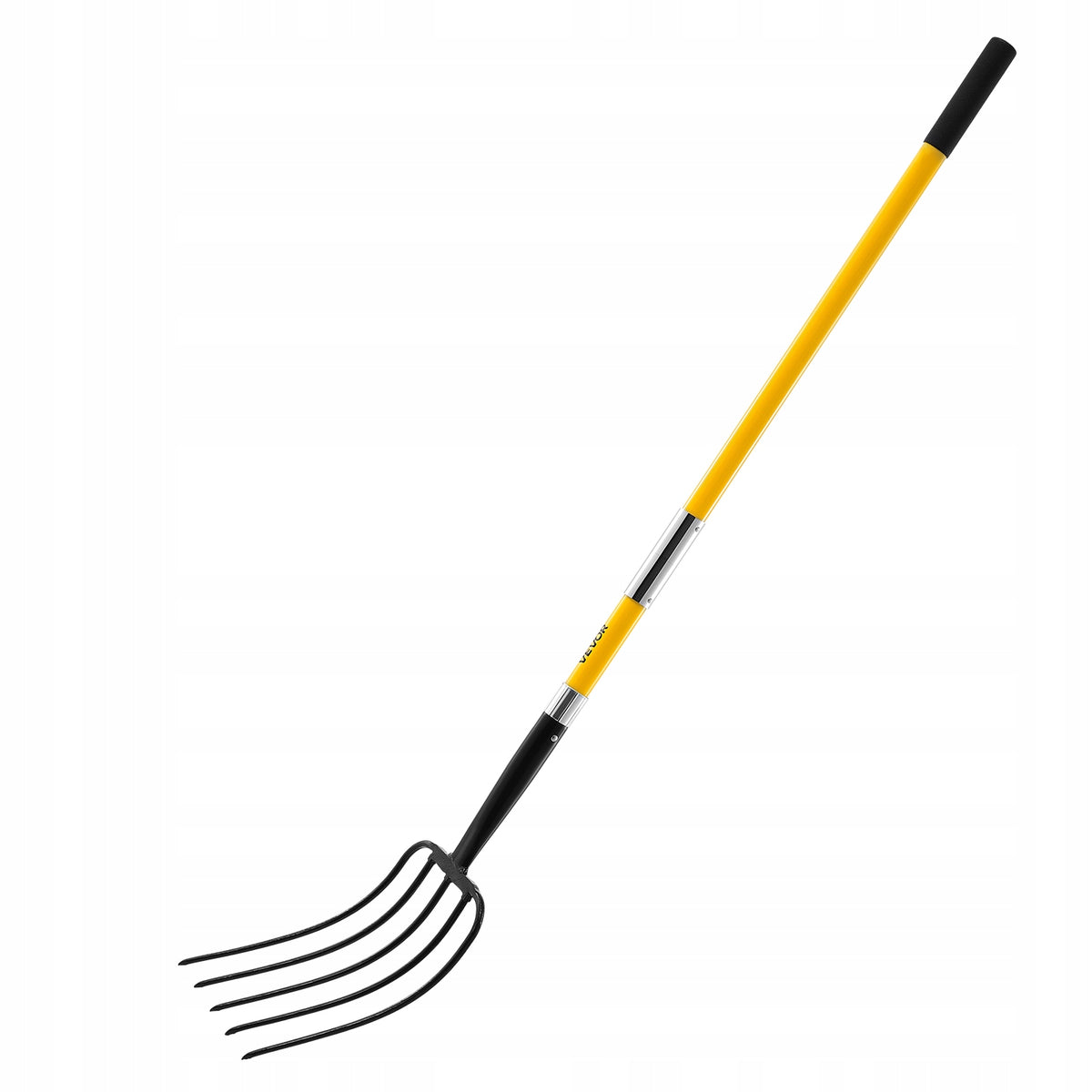 WIDŁY DO OBORNIKA VEVOR 1450 MM 5-ZĘBOWE Z UCHWYTEM Z WŁÓKNA SZKLANEGO