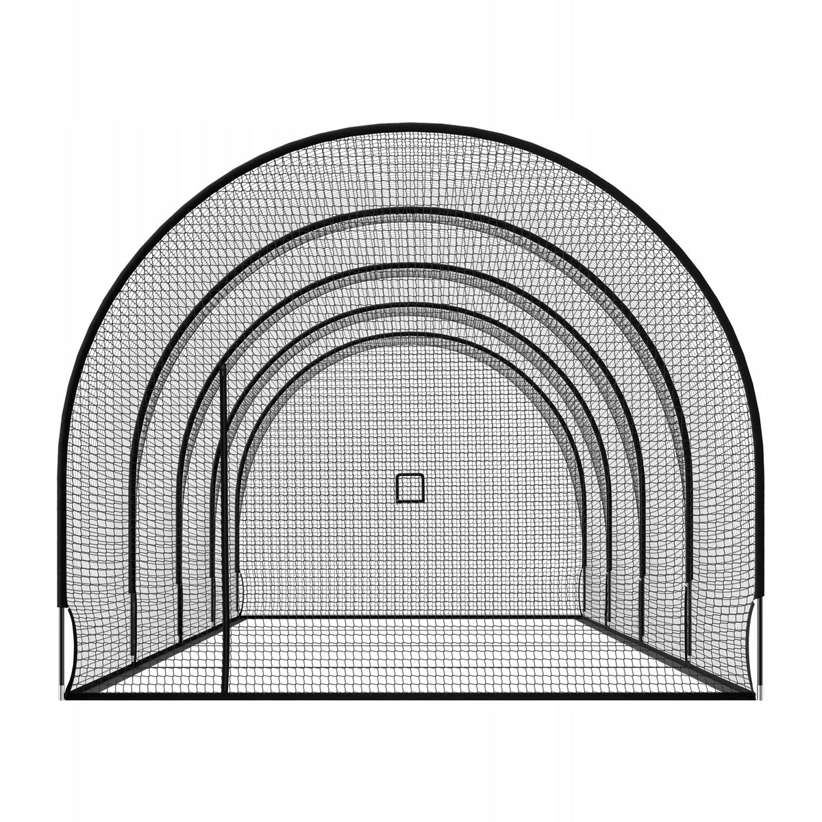 SIATKA DO KLATKI BASEBALL VEVOR 1220X370X305 CM PROFESJONALNA MOCNA