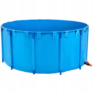 STAW RYBNY VEVOR Z PVC 5000L SKŁADANY AKWARIUM DLA KARPI KOI SOLIDNY