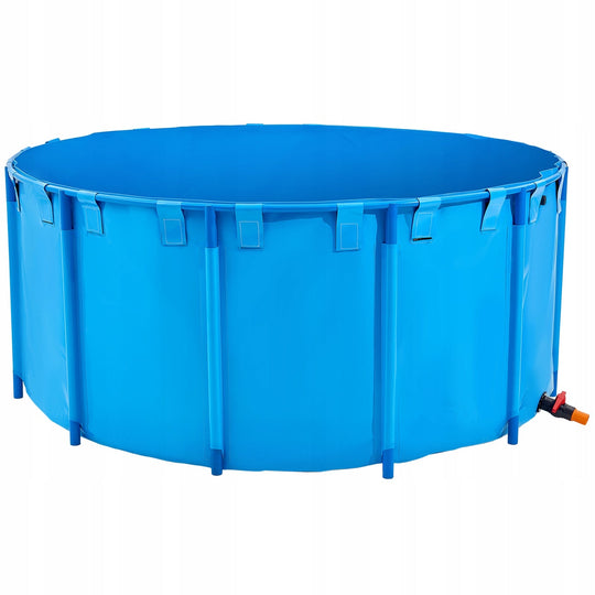 STAW RYBNY VEVOR Z PVC 5000L SKŁADANY AKWARIUM DLA KARPI KOI SOLIDNY