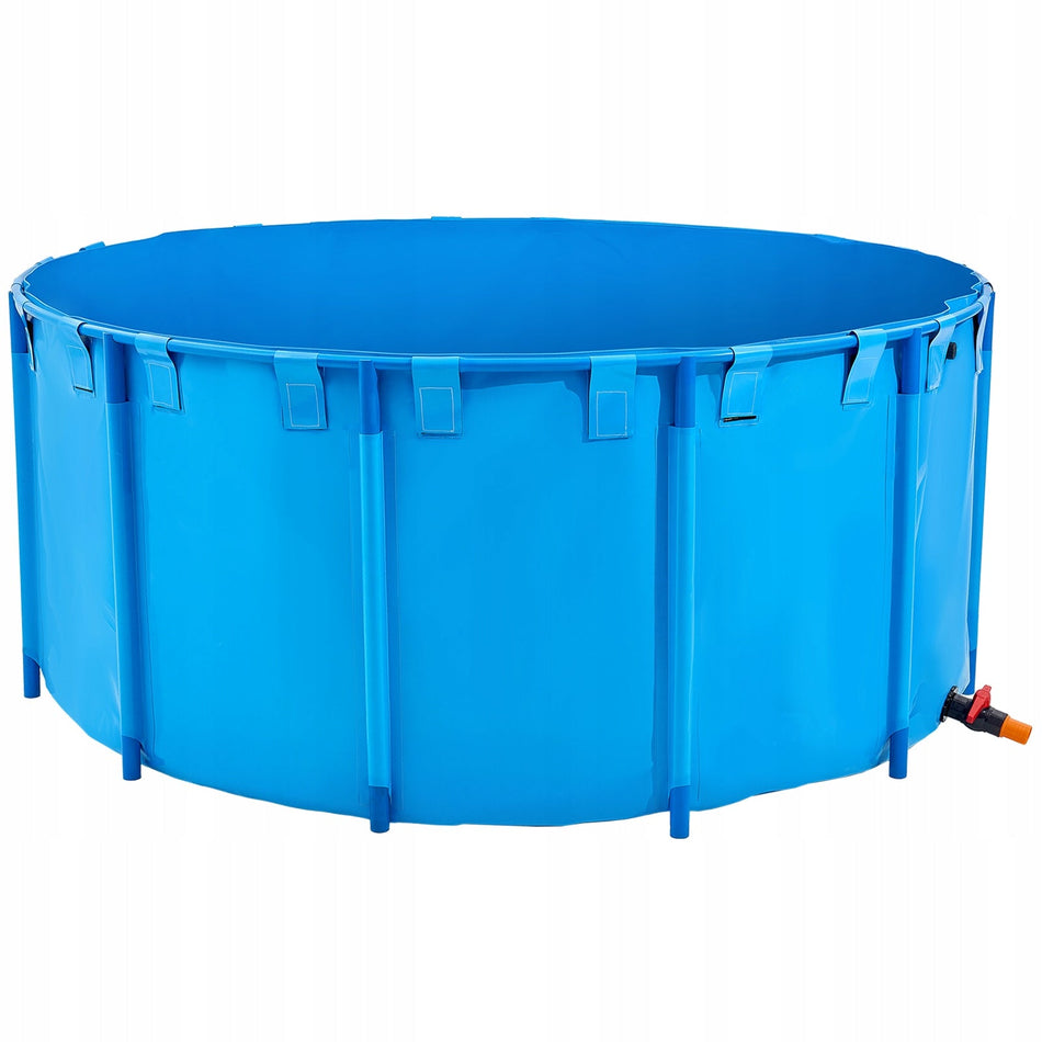 STAW RYBNY VEVOR Z PVC 5000L SKŁADANY AKWARIUM DLA KARPI KOI SOLIDNY