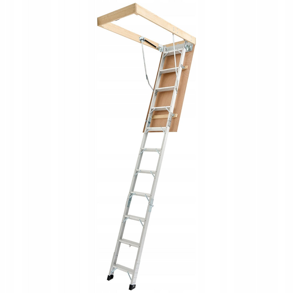 PROFESJONALNE SCHODY STRYCHOWE VEVOR ALUMINIOWE REGULOWANE UDŹWIG 170 KG